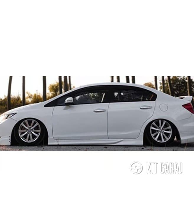 Honda Civic Fb7 Custom Yan Marşpiyel (Plastik) Boyasız