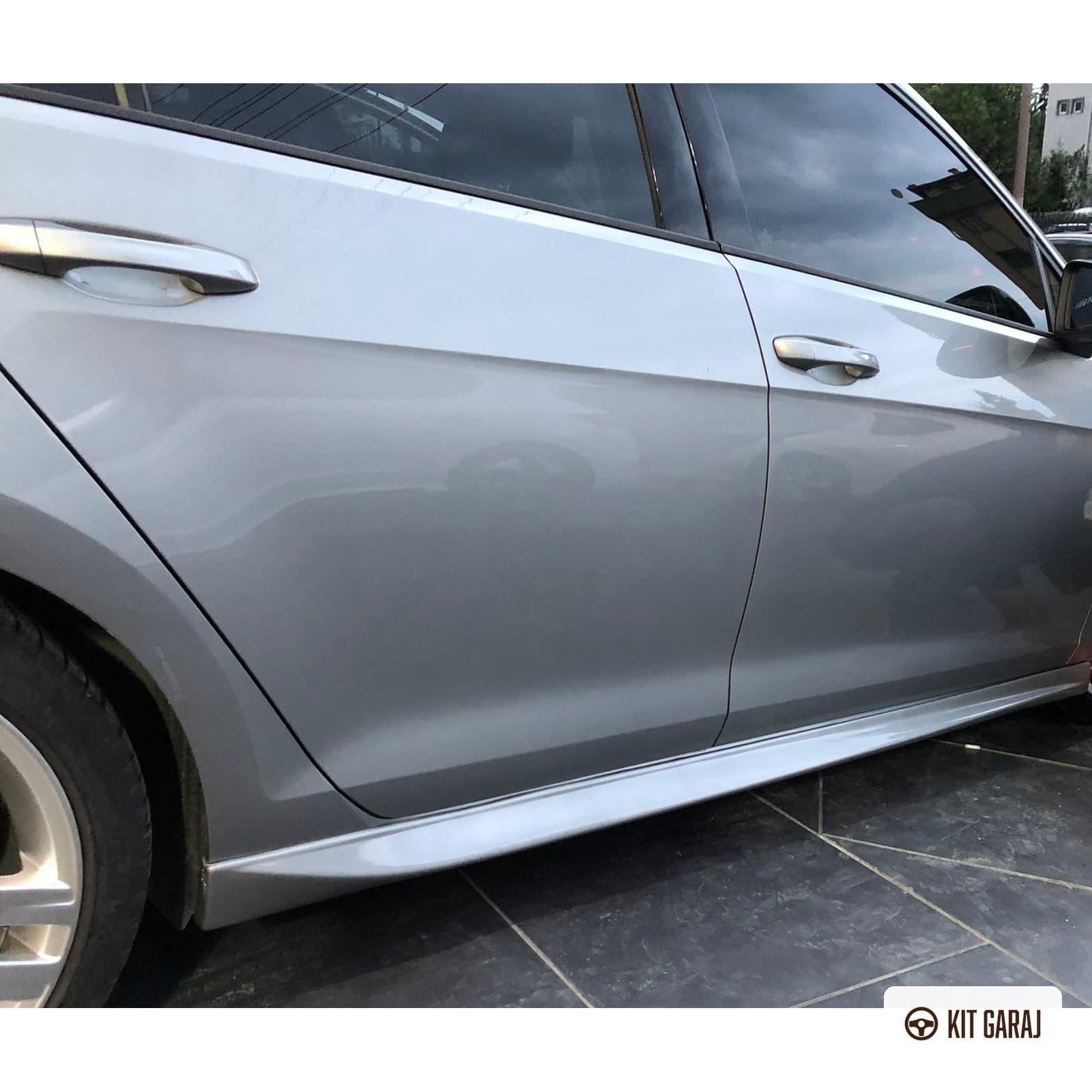 Volkswagen Golf 7 2012-2019 Boyasız Plastik Aero Marşpiyel (4/7)