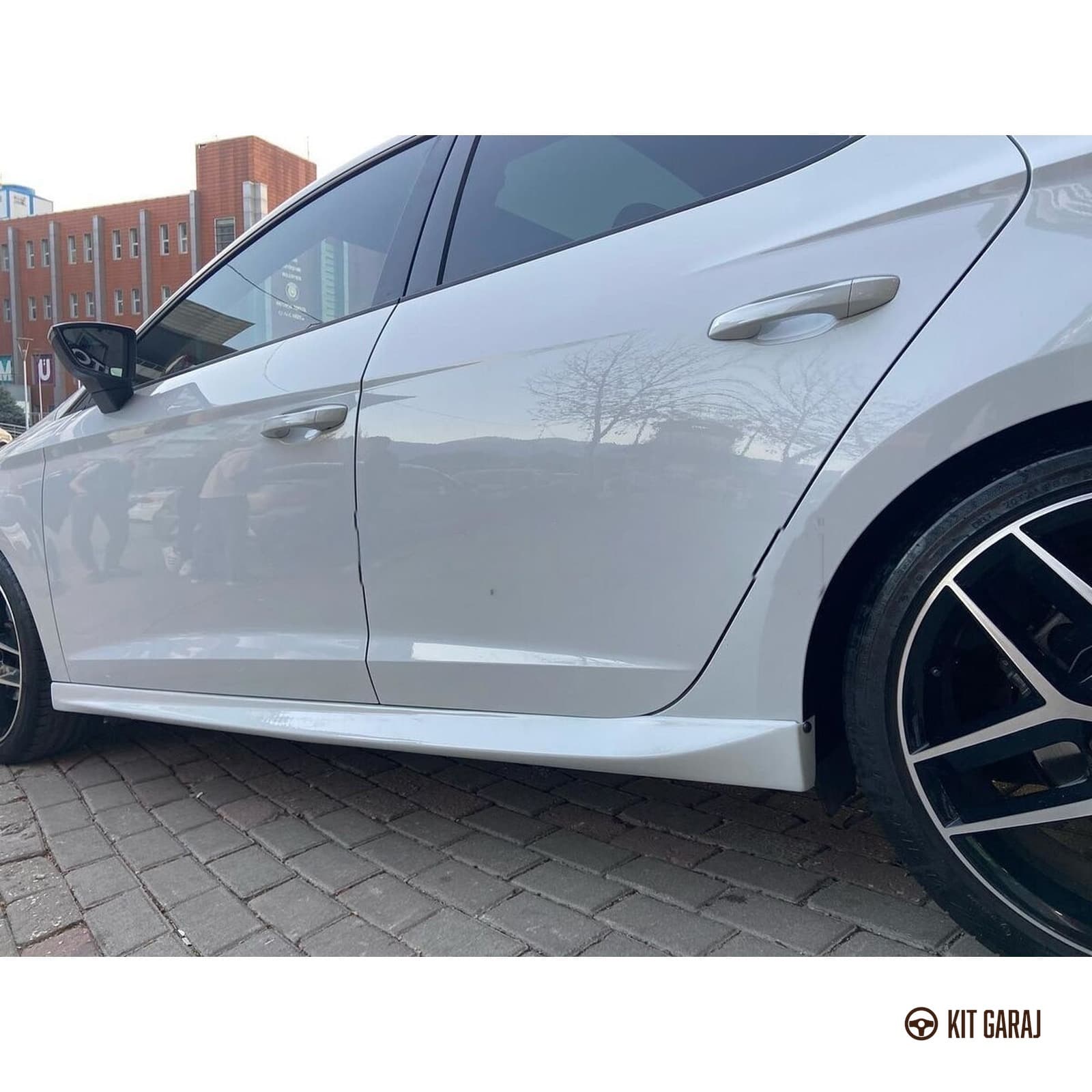 Seat Leon Mk3 2013-2020 Aero Marşpiyel (Çift) (Plastik) (3/6)