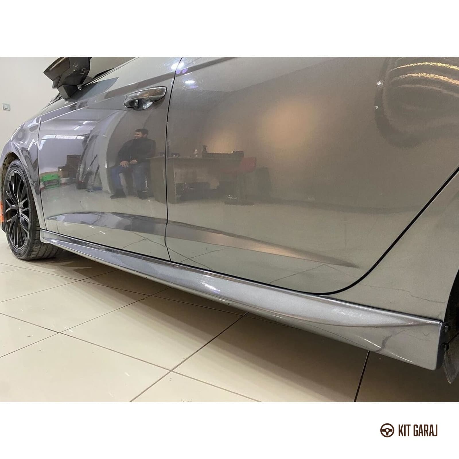 Seat Leon Mk3 2013-2020 Aero Marşpiyel (Çift) (Plastik) (5/6)