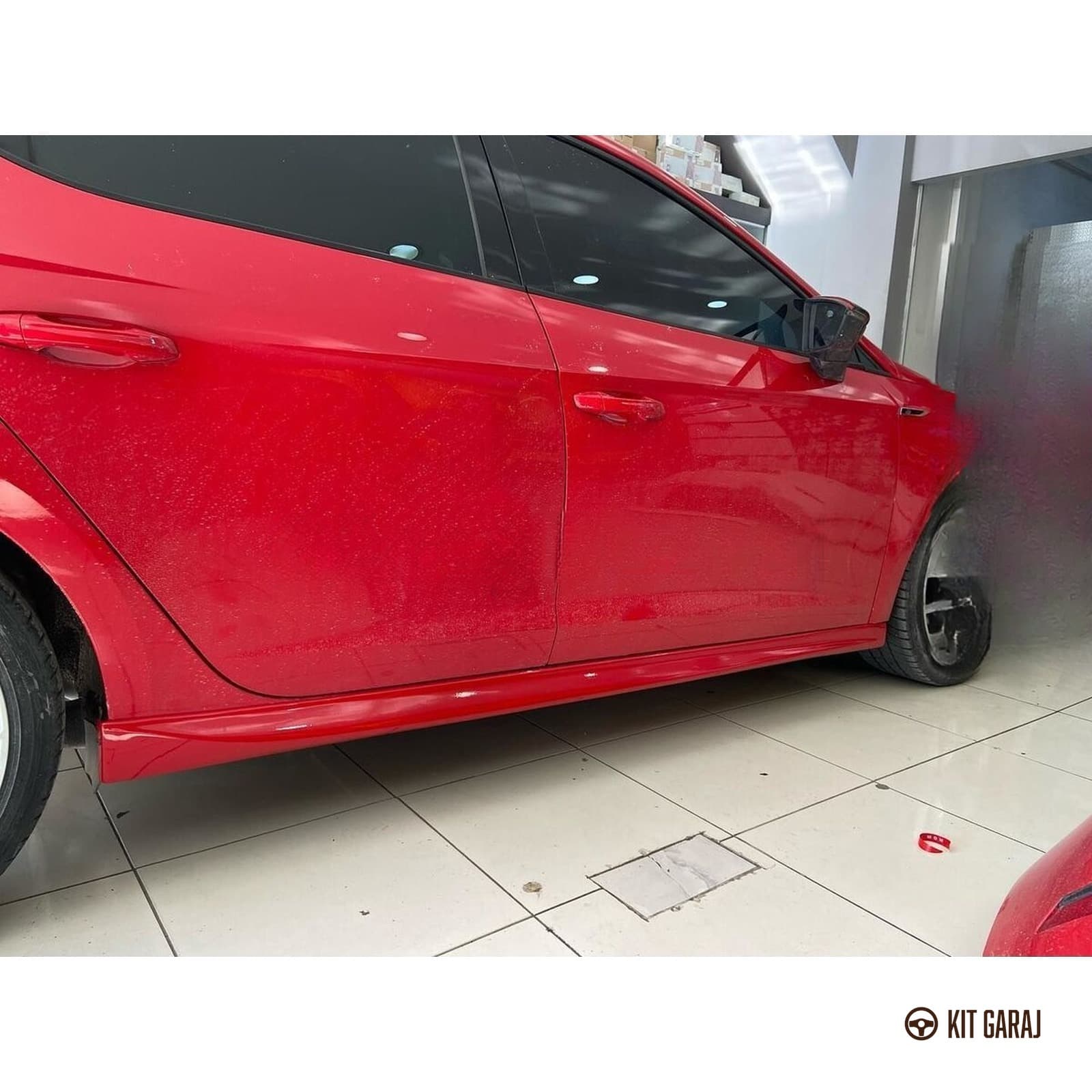 Seat Leon Mk3 2013-2020 Aero Marşpiyel (Çift) (Plastik) (6/6)