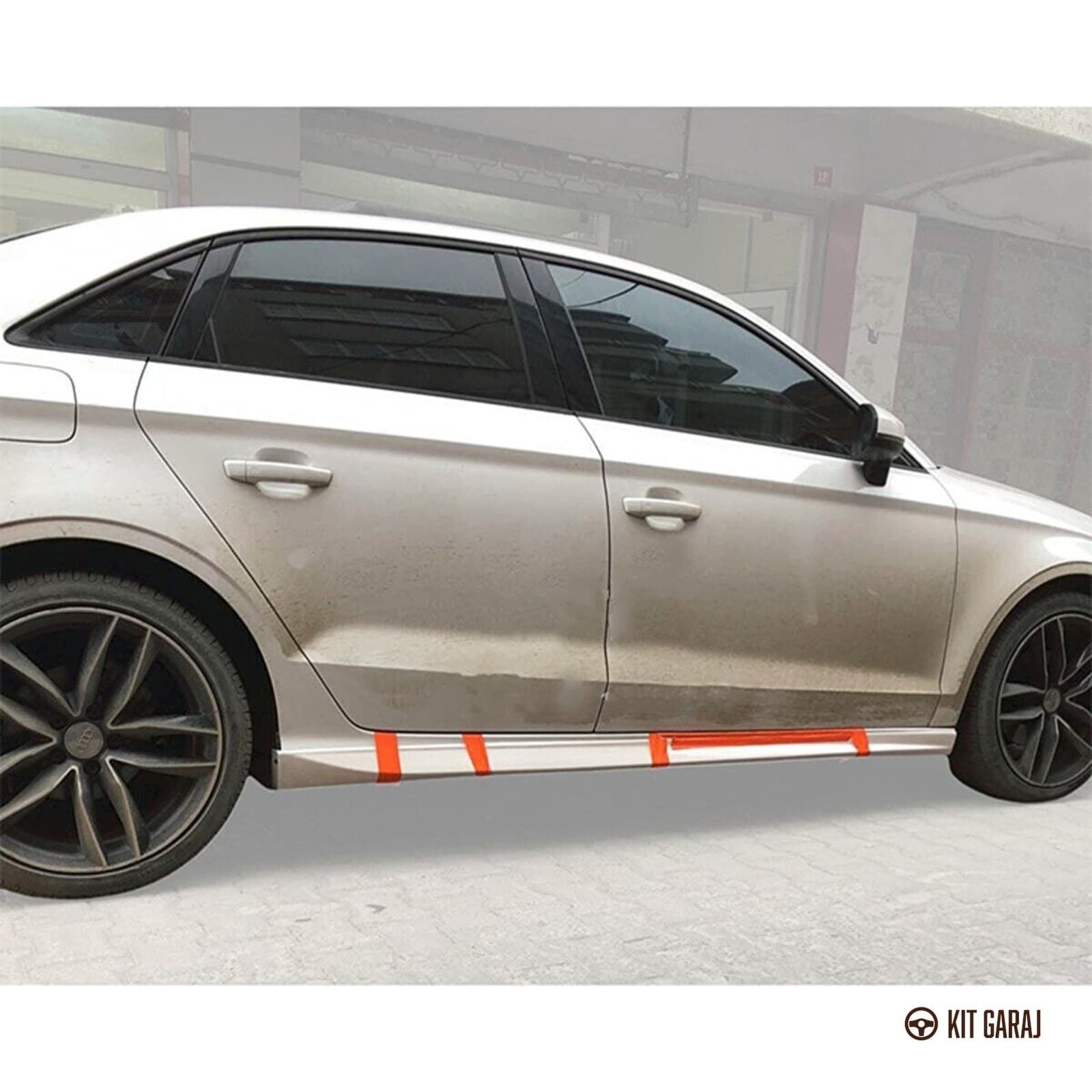 Audi A3 Sedan 2013-2020 8V Marşpiyel (Plastik) Boyasız (3/3)