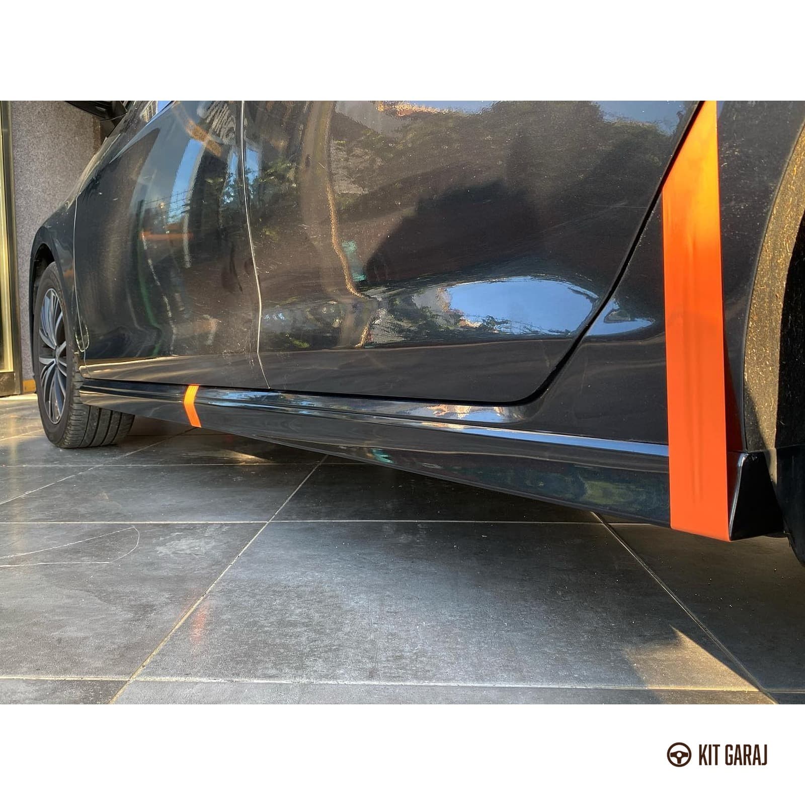 Volkswagen Golf 7 Oettinger Yan Marşpiyel (Çift) (Plastik) (3/3)