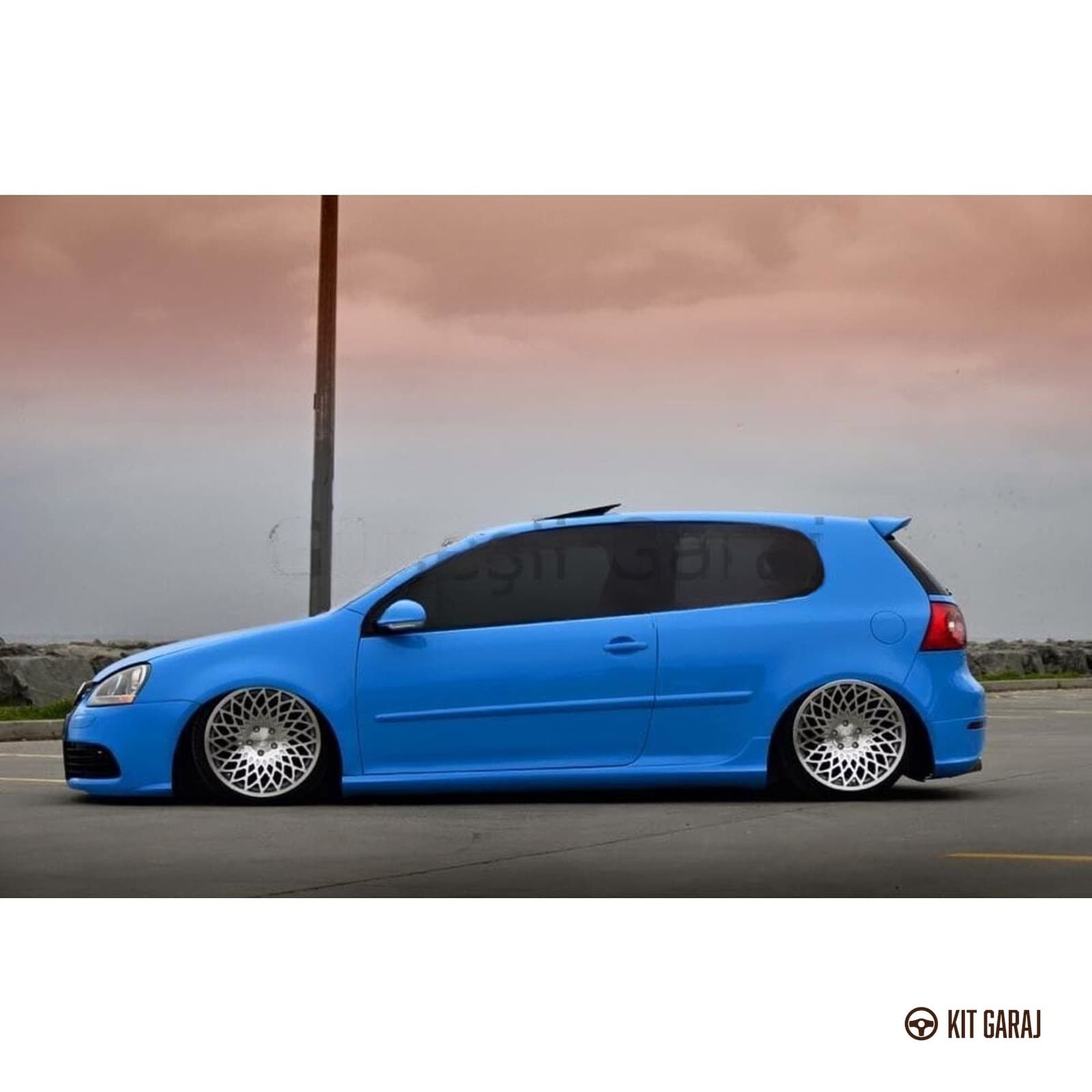 Volkswagen Golf 6 Gtı Yan Marşpiyel (Çift) (Plastik)