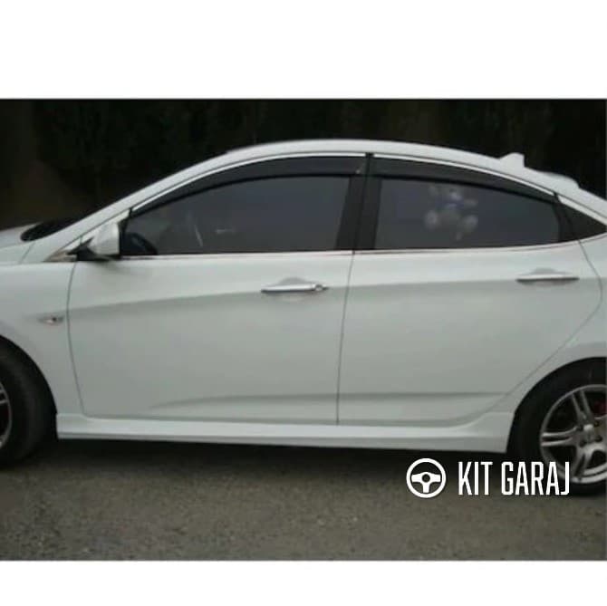 Hyundai Accent 2011-2018 Marşpiyel (Plastik) Boyasız