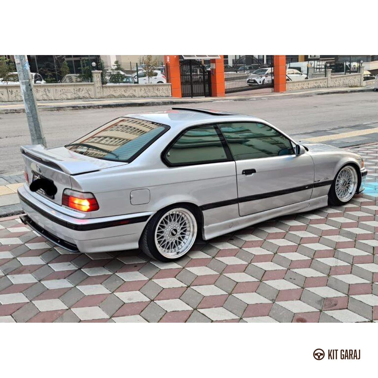 BMW E36 Yan Marşpiyel (Plastik) Boyasız