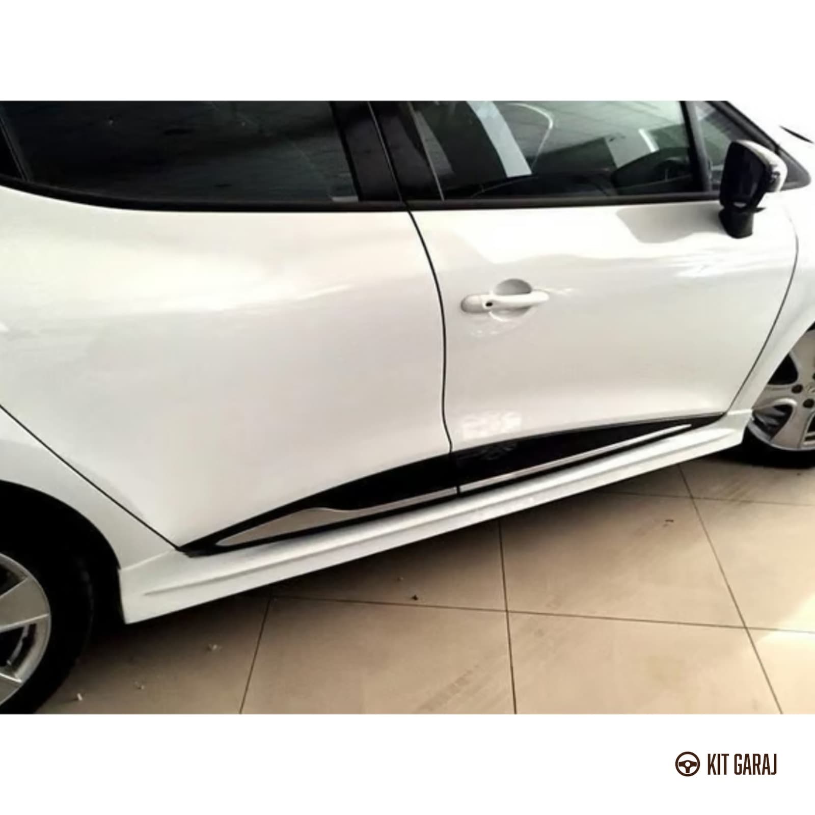 Renault Clio Yan Marşpiyel (Plastik) Boyasız