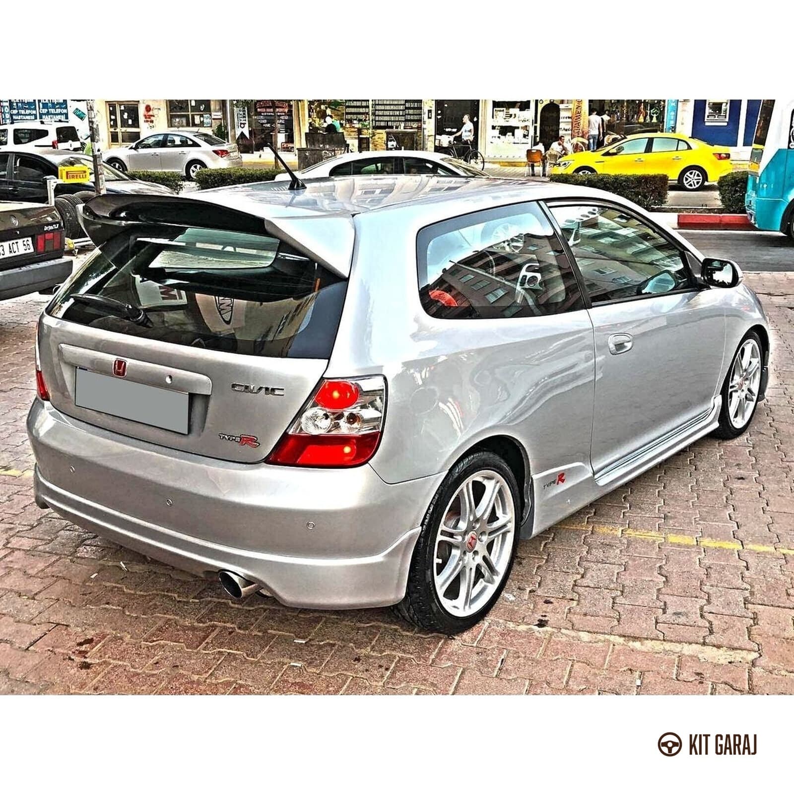 Honda Civic Sport EP2 EP3 Yan Marşpiyel (Plastik) Boyasız (2/5)