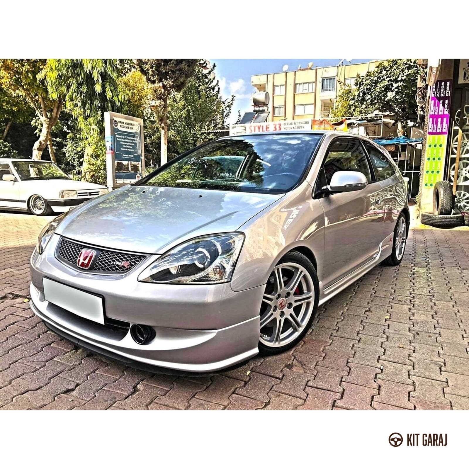 Honda Civic Sport EP2 EP3 Yan Marşpiyel (Plastik) Boyasız (3/5)