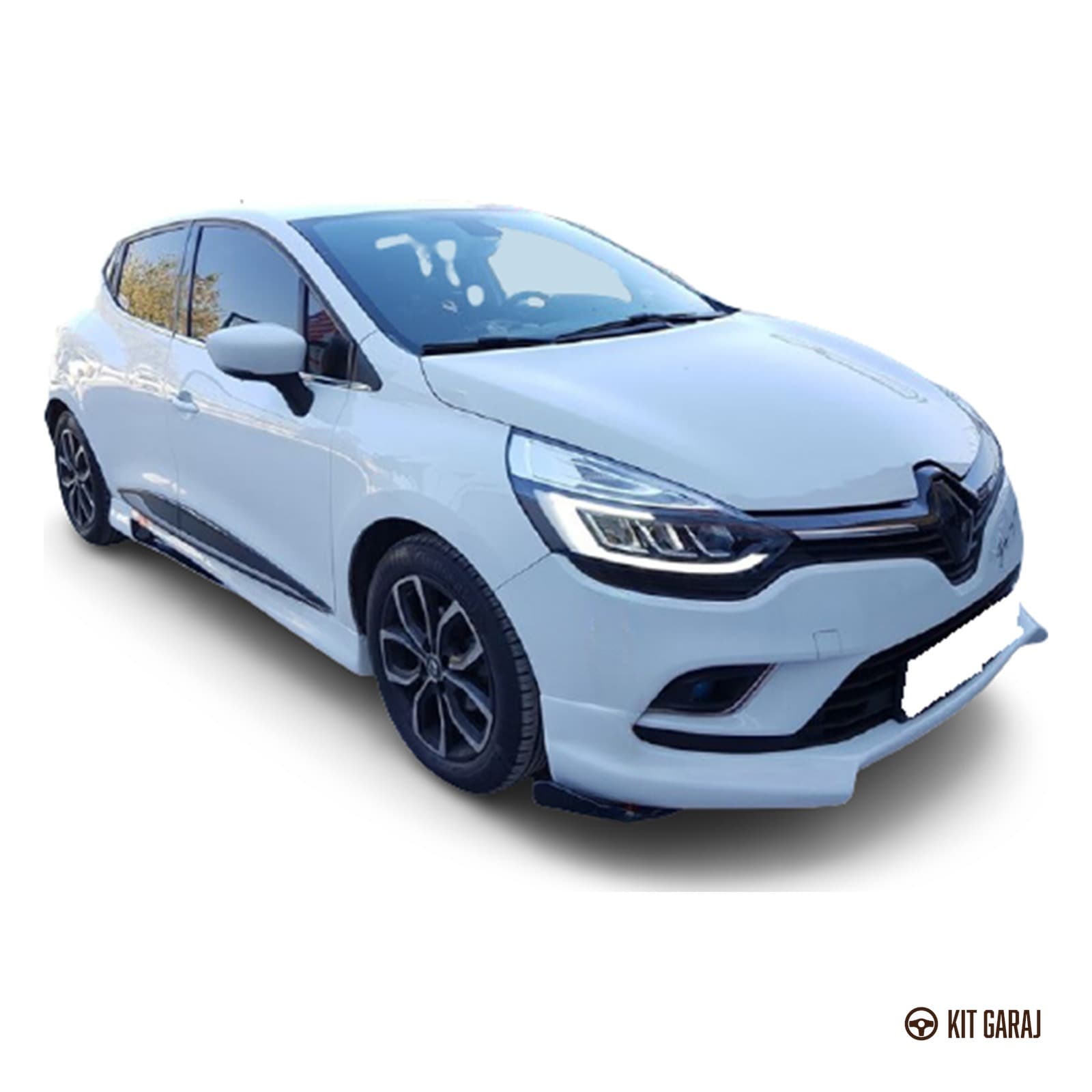 Renault Clio Custom Yan Marşpiyel (Plastik) Boyasız
