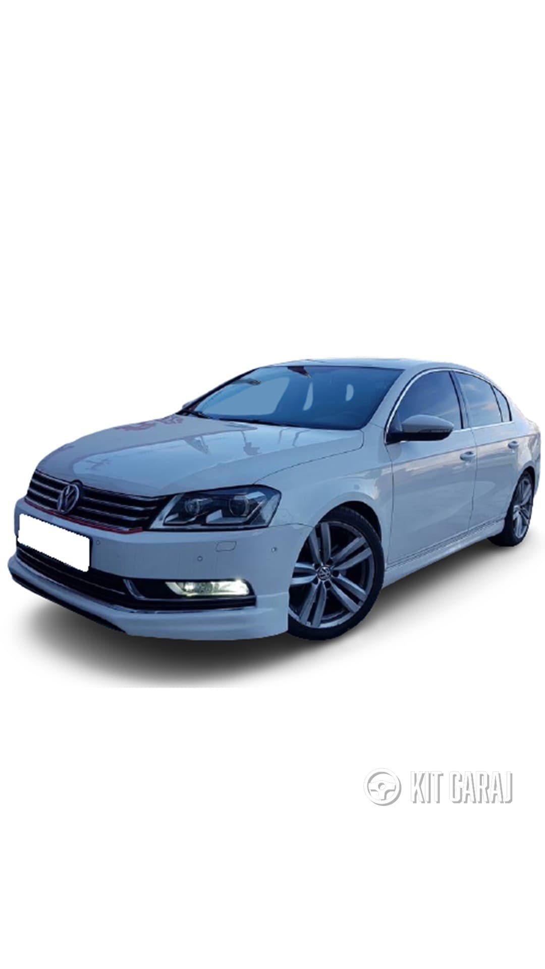Volkswagen Passat B7 Yan Marşpiyel (Plastik) Boyasız (3/4)