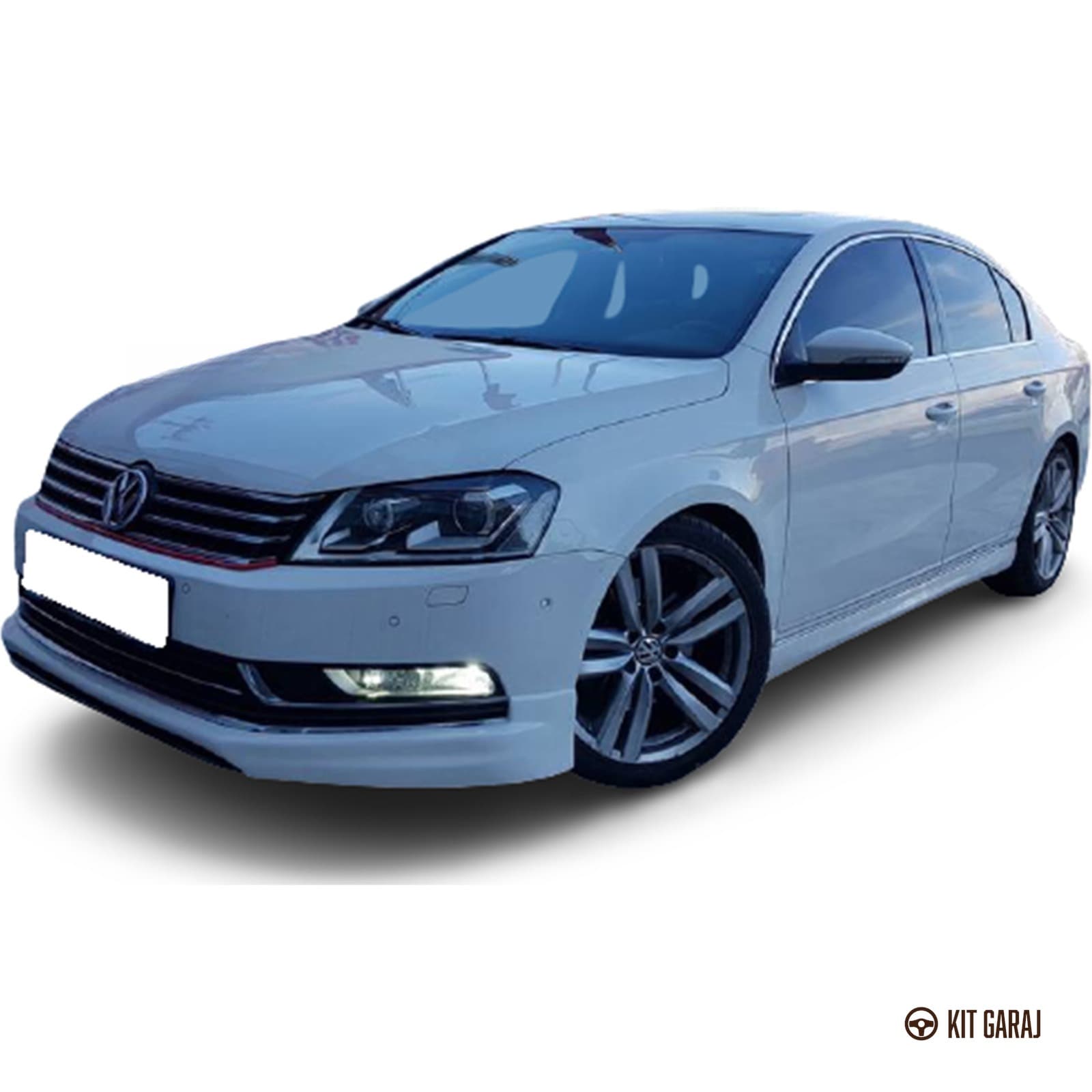 Volkswagen Passat B7 Yan Marşpiyel (Plastik) Boyasız (3/3)