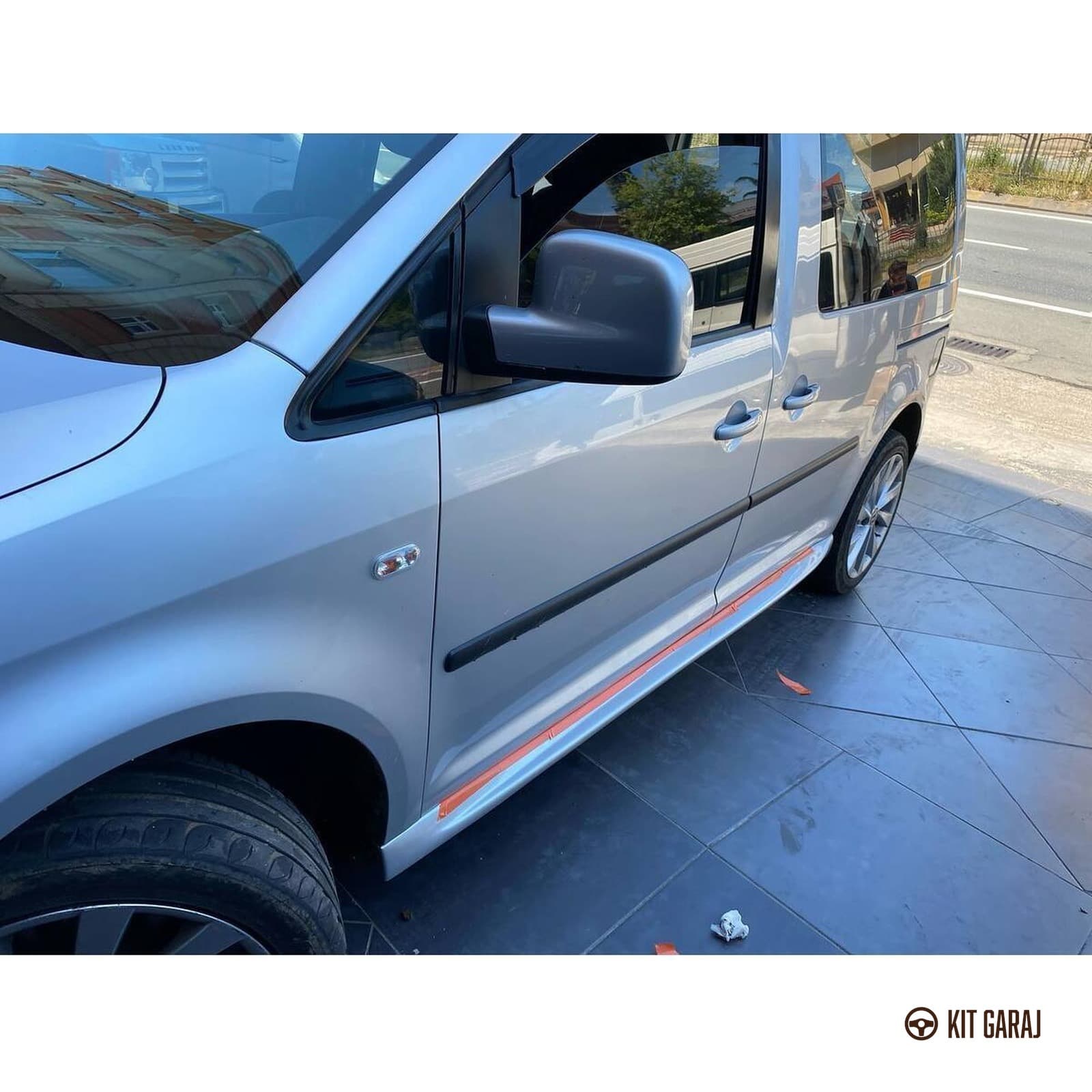 Volkswagen Caddy 2004-2020 Aero Marşpiyel (Plastik) Boyasız (3/6)