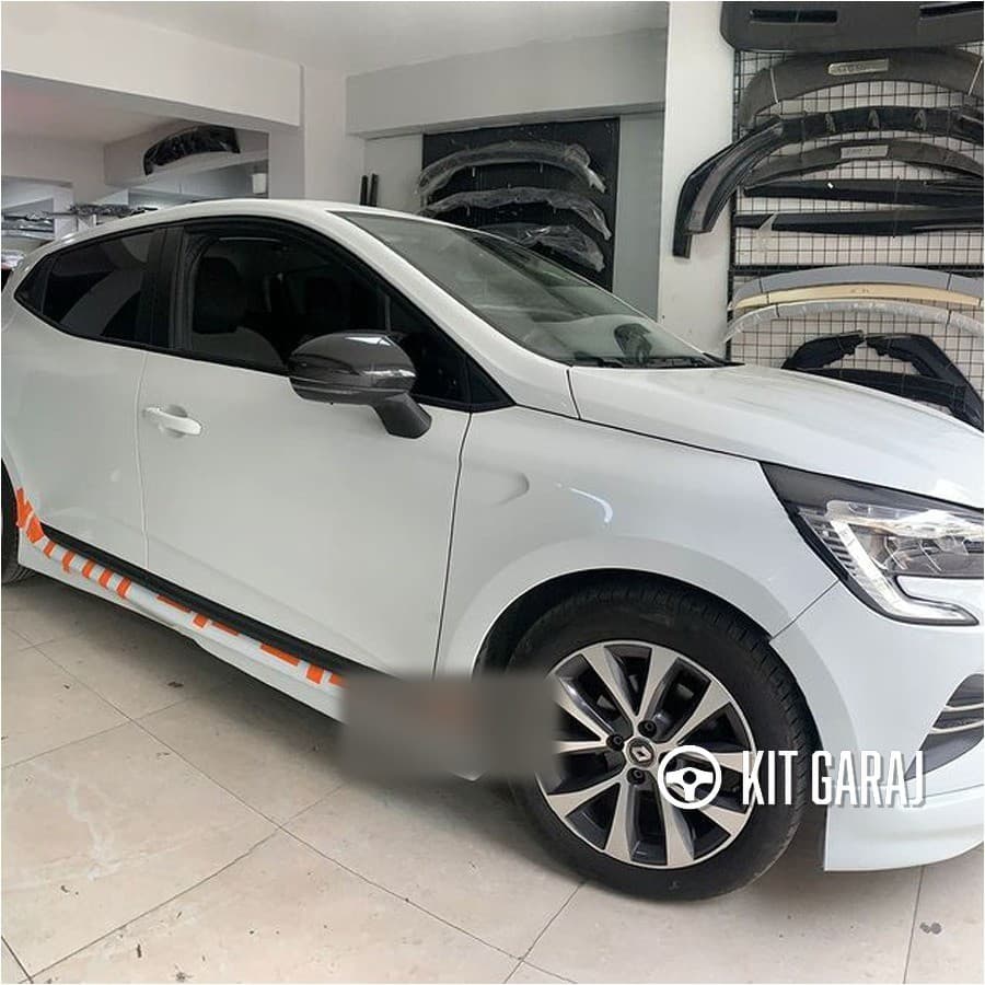 Renault Clio 5 Yan Marşpiyel (Çift) (Plastik) (2/7)