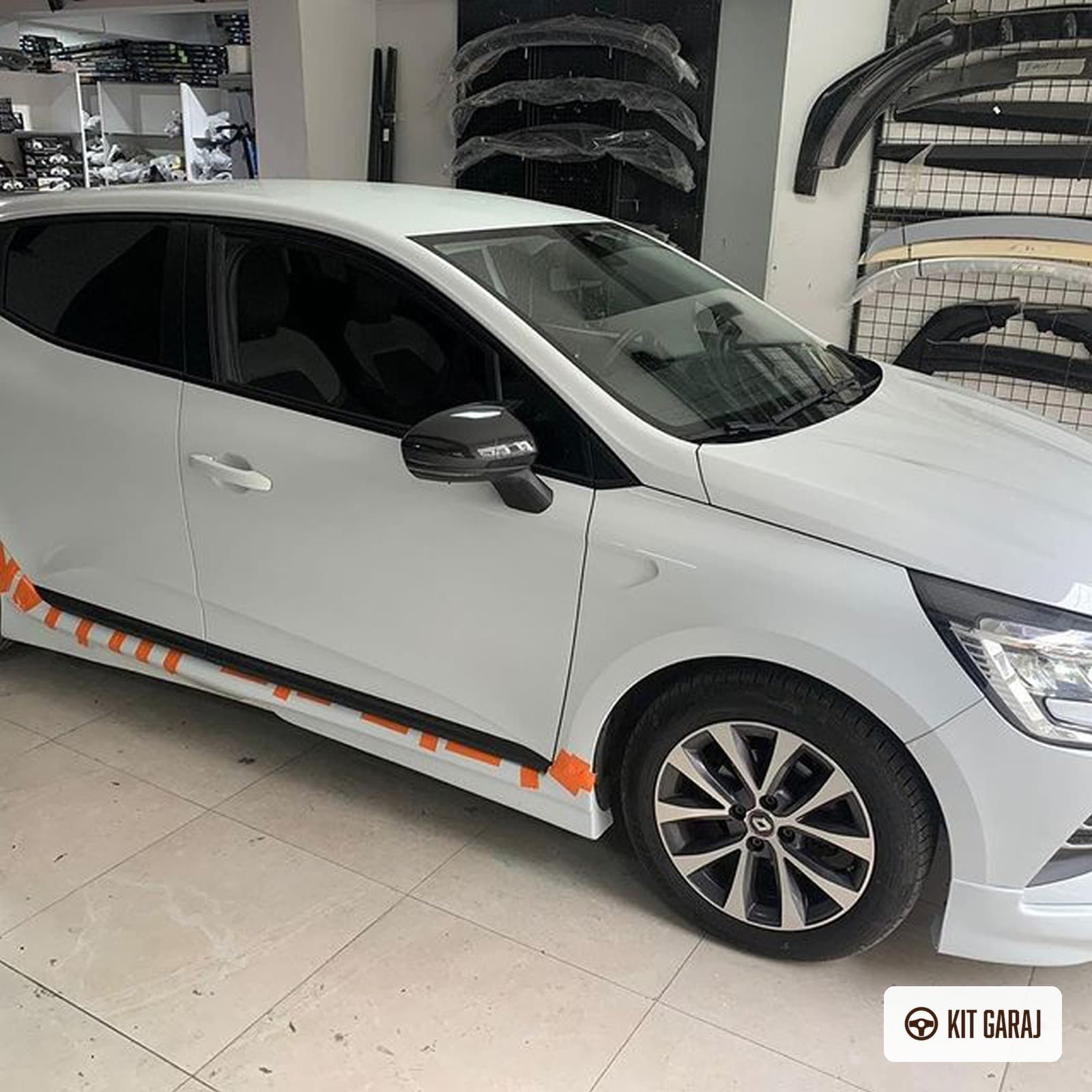 Renault Clio 5 Yan Marşpiyel (Çift) (Plastik) (3/5)