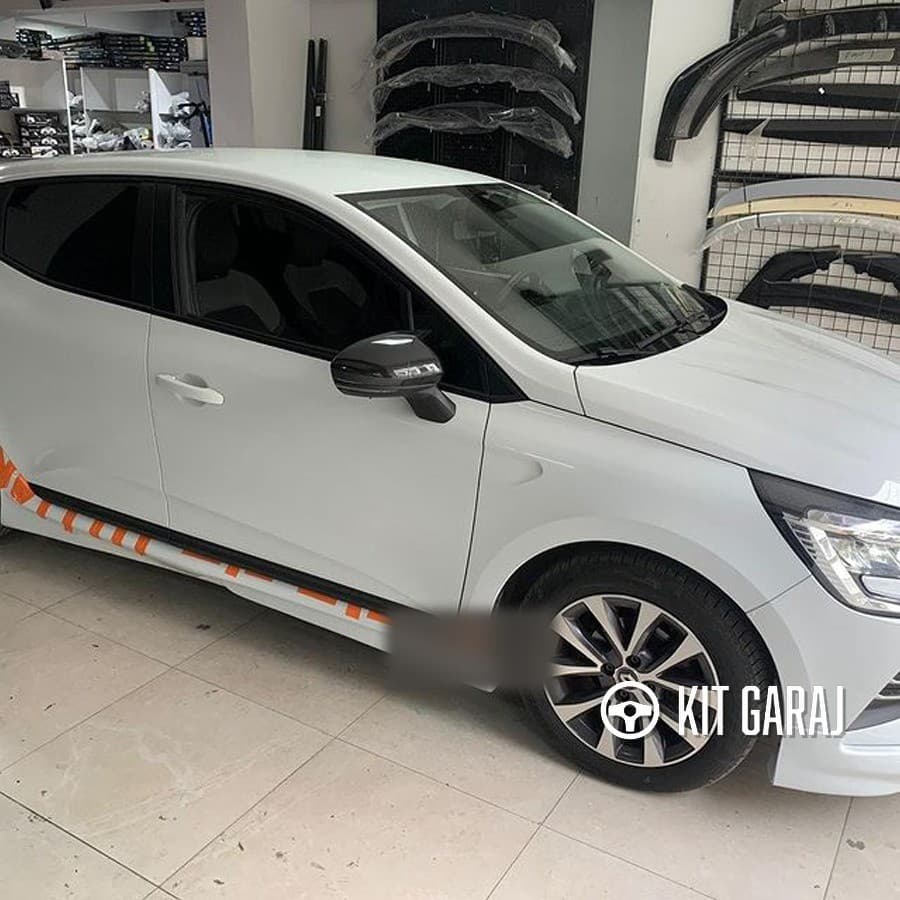 Renault Clio 5 Yan Marşpiyel (Çift) (Plastik) (4/7)