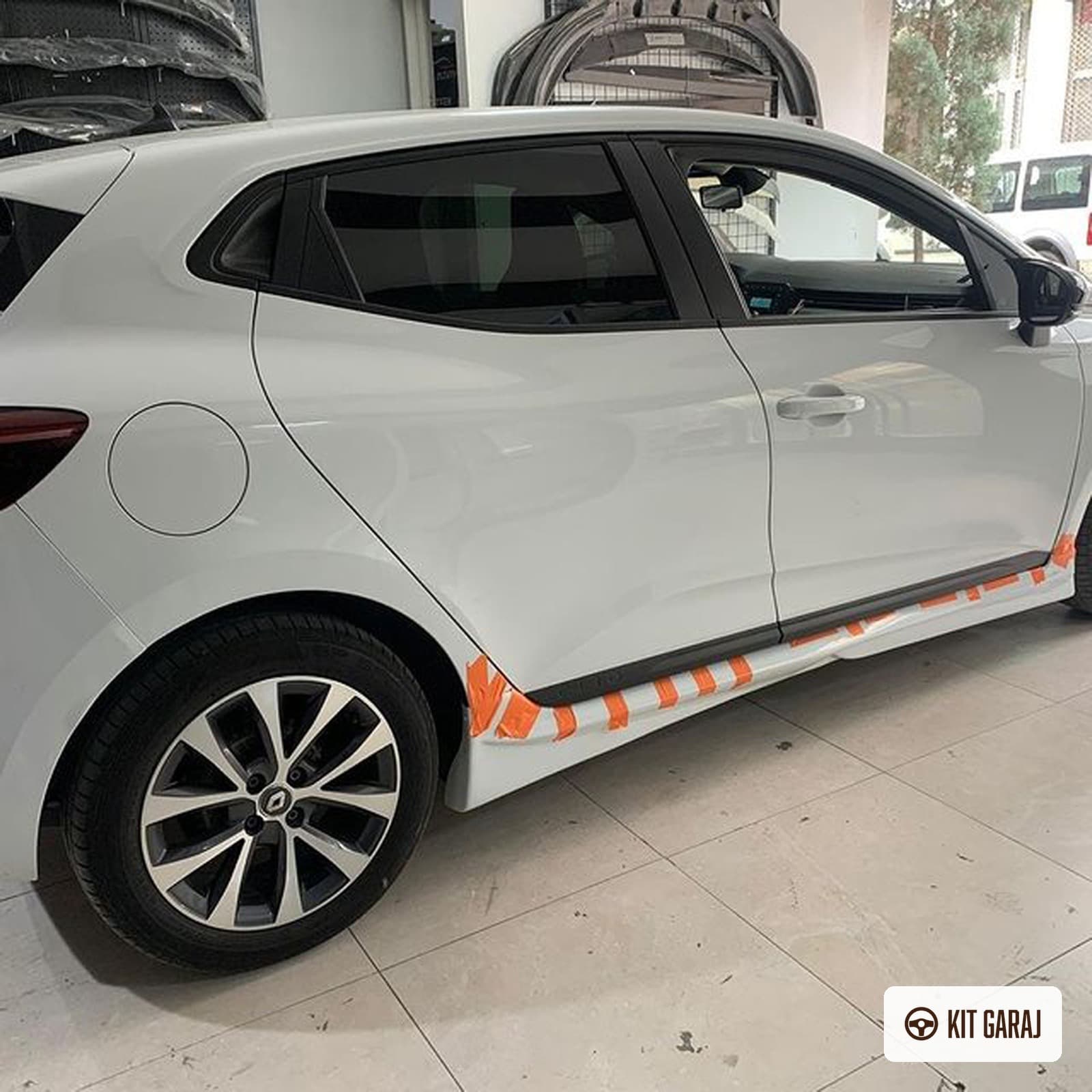 Renault Clio 5 Yan Marşpiyel (Çift) (Plastik) (4/5)