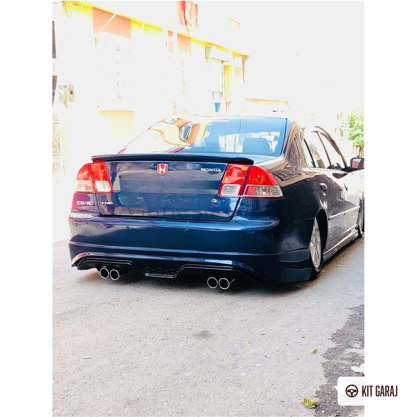 Honda Civic Vtec 2 Makyajlı Body Kit Seti Plastik (2/6)