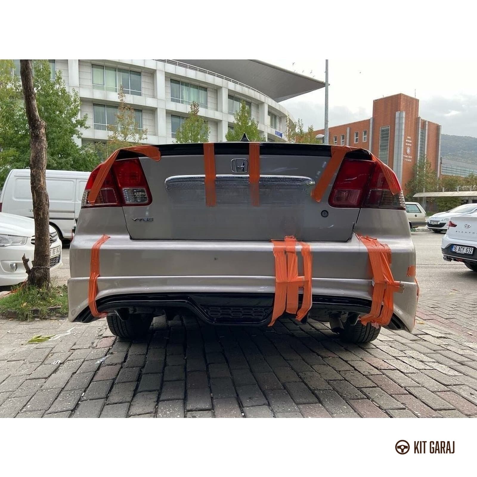 Honda Civic Vtec 2 Makyajsız Body Kit Seti (4/7)