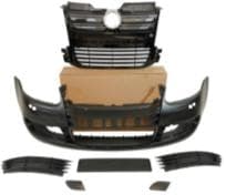 Volkswagen Golf 5 R32 Parlak Siyah Panjurlu Ön Tampon (2003-2009)