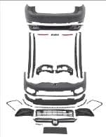 Volkswagen Golf 8 R-Line Body Kit Seti (2020-2023)