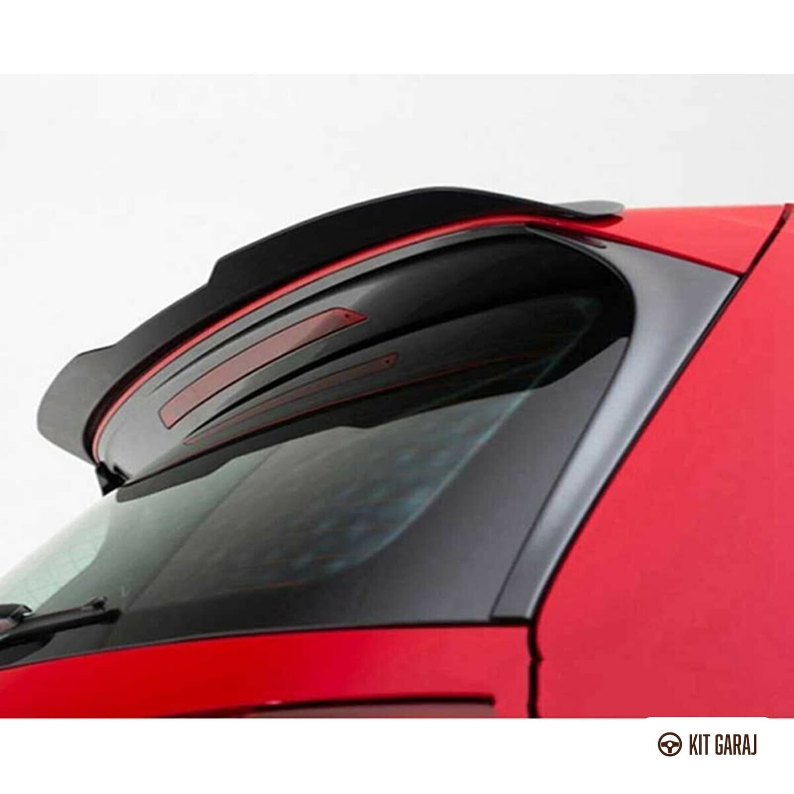 Volkswagen Golf Mk7 2012-2019 Piano Black Spoiler (Plastik) Boyalı