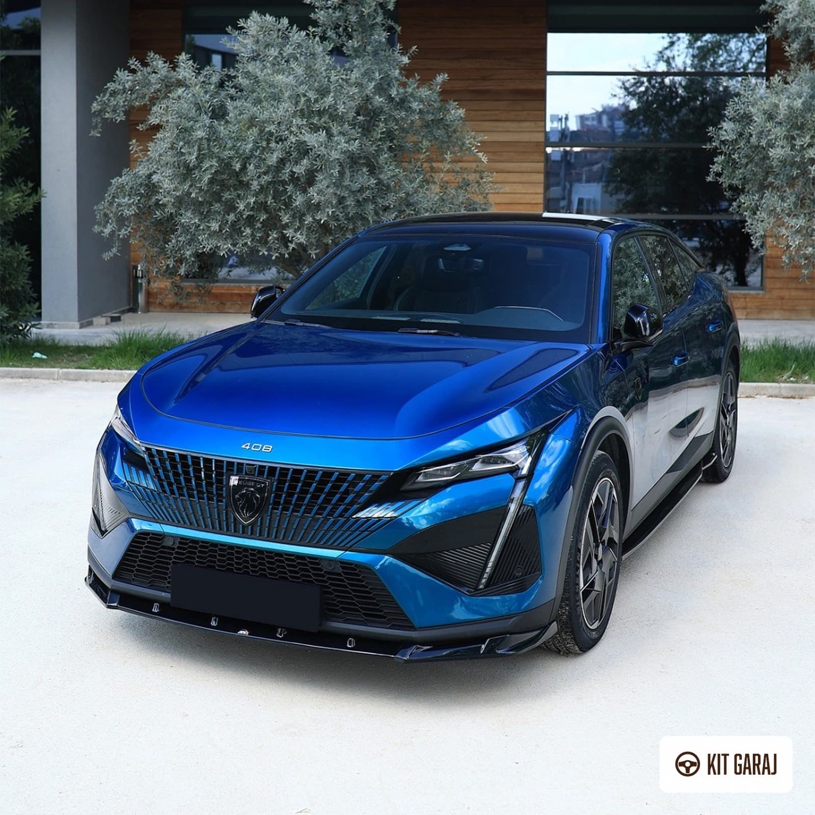 Peugeot 408 Piano Black Ön Lip (Plastik) Boyalı (3/5)