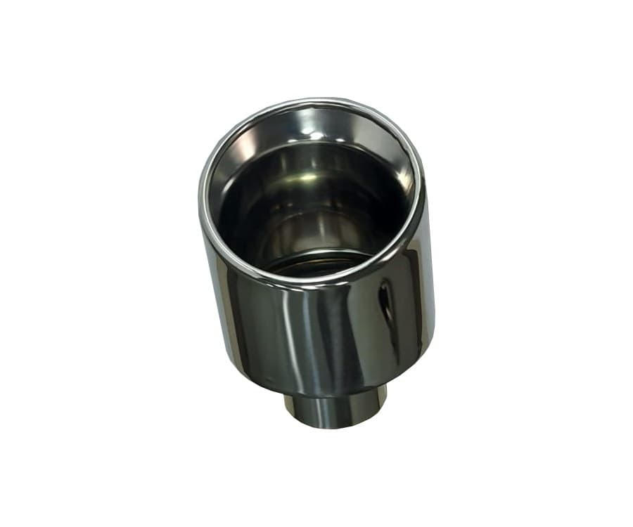 Evrensel Açılı Kesim Tekli Paslanmaz Çelik Egzoz Ucu 120 mm (2/2)