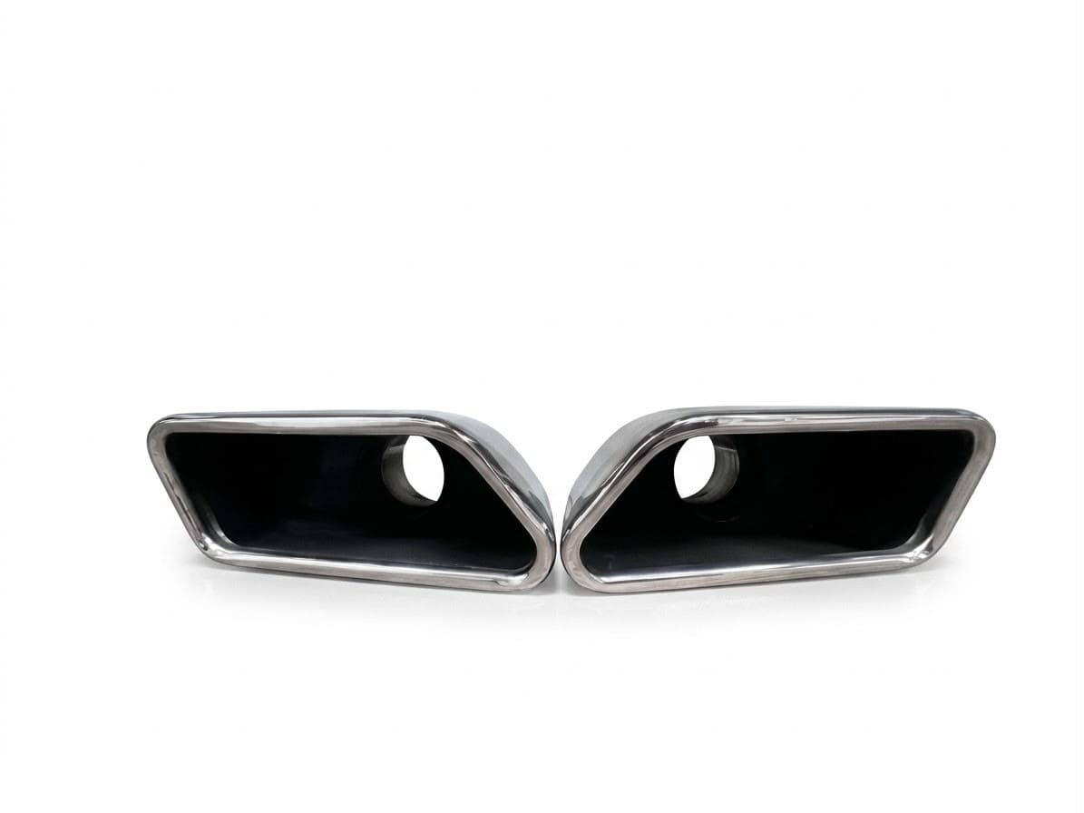 BMW 5 Serisi F10 M Sport Paslanmaz Egzoz Ucu (3/4)