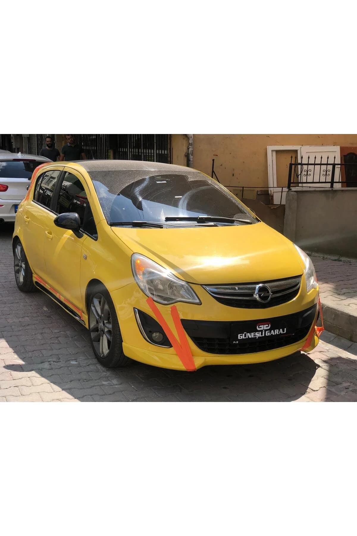 Opel Corsa Makyajsız Body Kit (Plastik) Boyasız