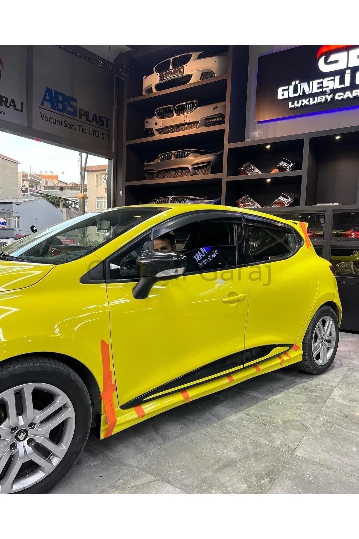 Renault Clio Makyajsız Body Kit (Plastik) Boyasız
