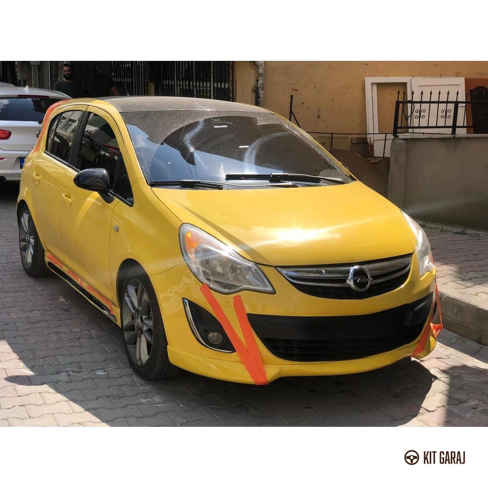 Opel Corsa Makyajsız Body Kit (Plastik) Boyasız
