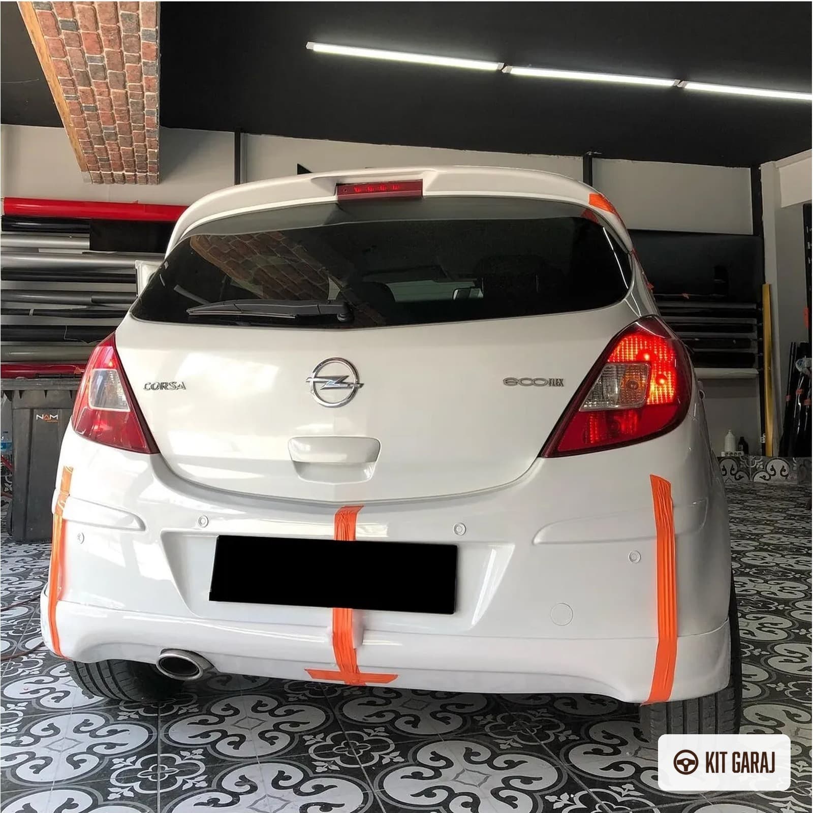 Opel Corsa D Arka Ek (Plastik) Boyasız