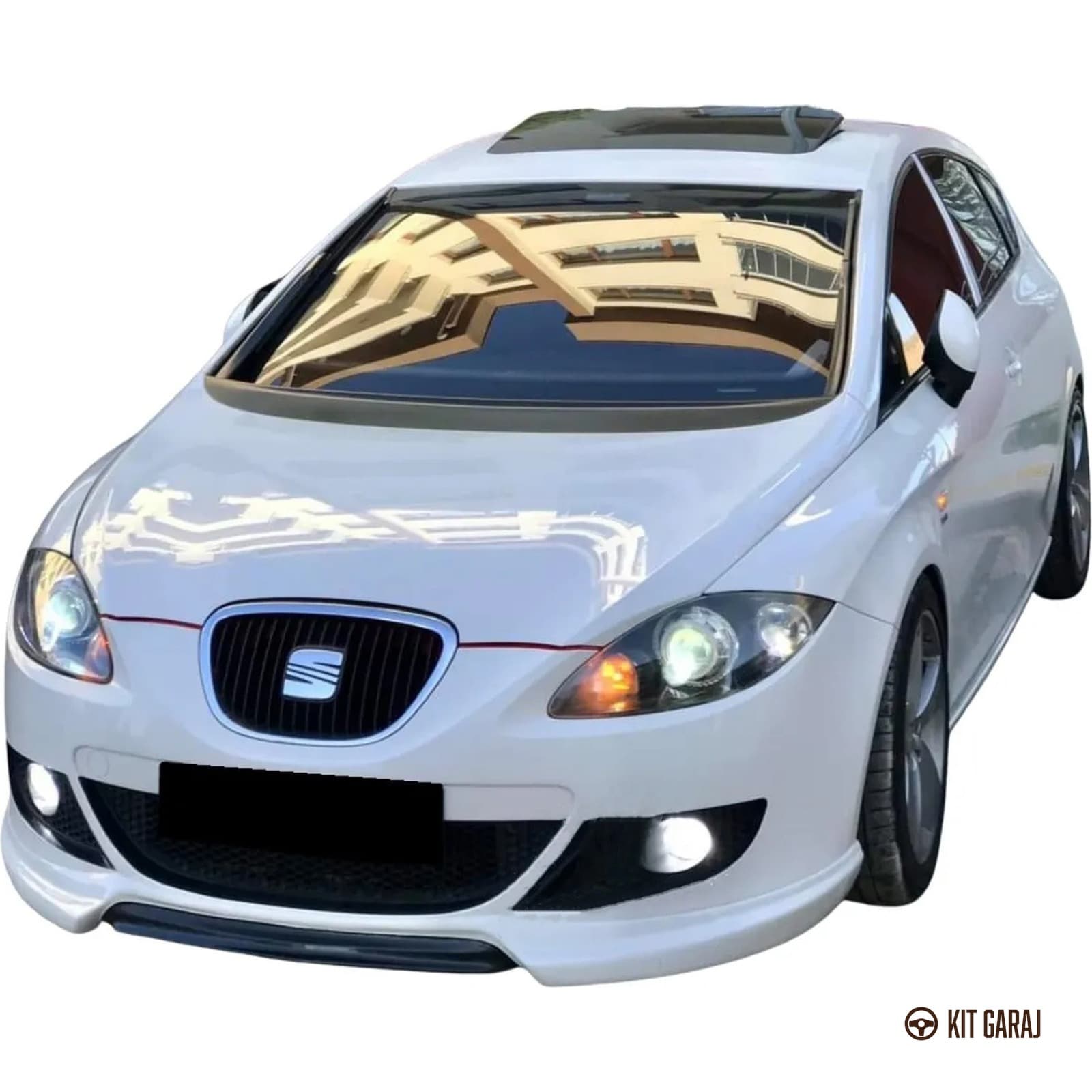 Seat Leon Mk2 2006-2009 Makyajsız Ön Ek (Plastik) Boyasız