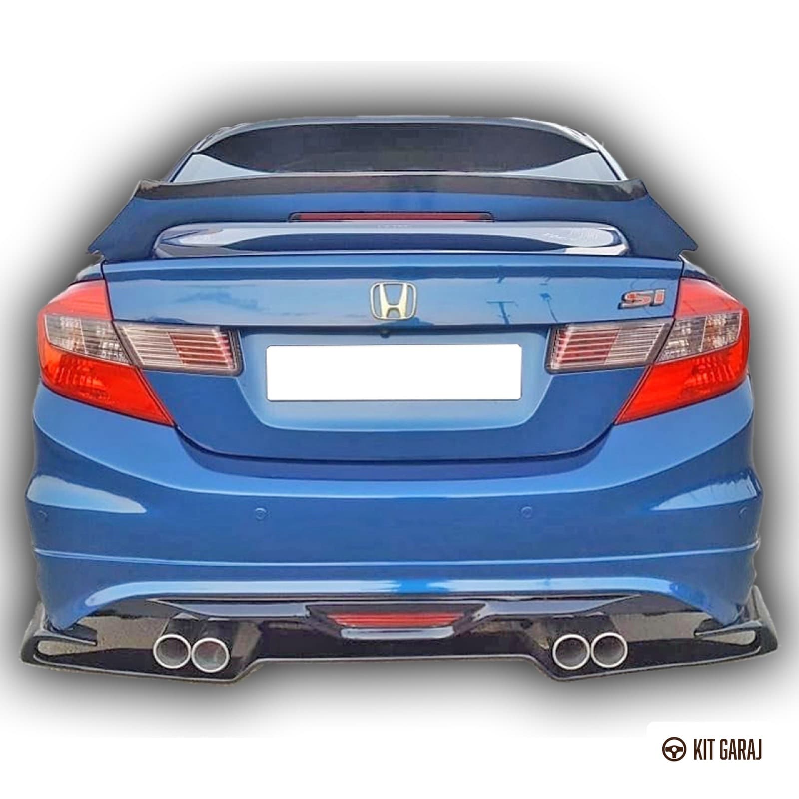 Honda Civic Vtec2 Fb7 Fd6 Voltex Difüzör (Plastik) Boyasız