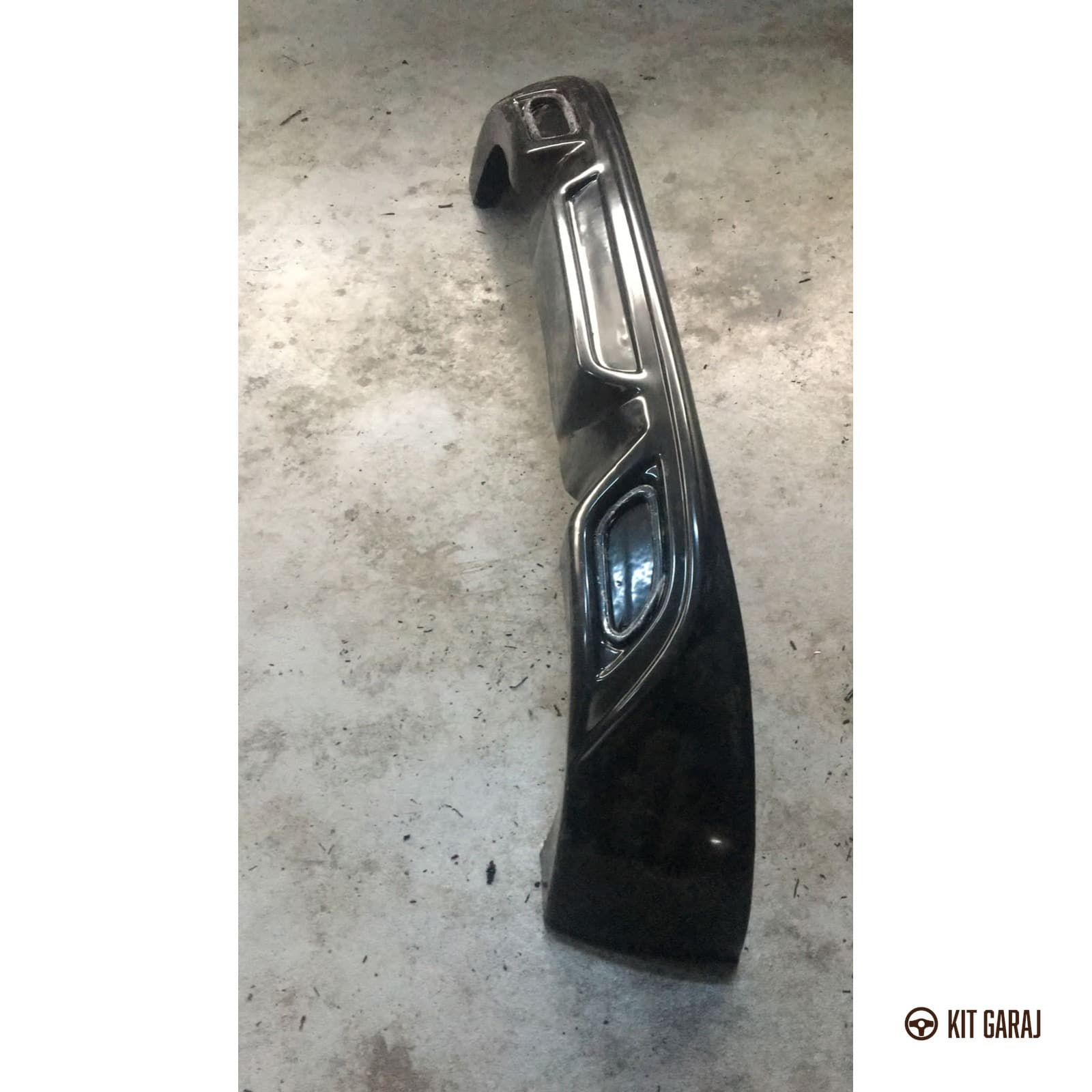 Opel Astra J Hb Makyajlı Egzoz Görünümlü Arka Ek (Plastik) Şık & Dayanıklı | Boyasız