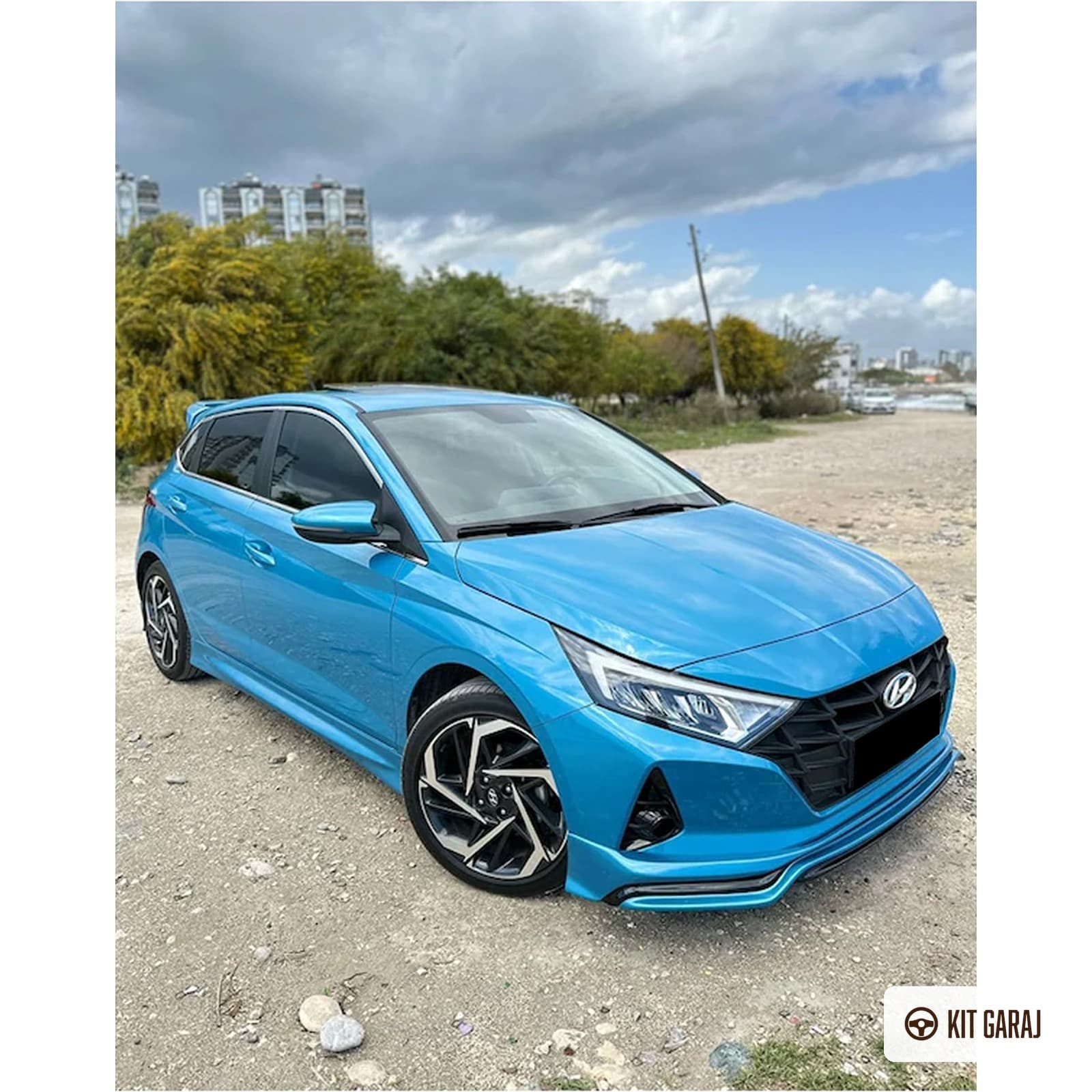 Hyundai i20 2019+ Ön Ek (Plastik) Boyasız