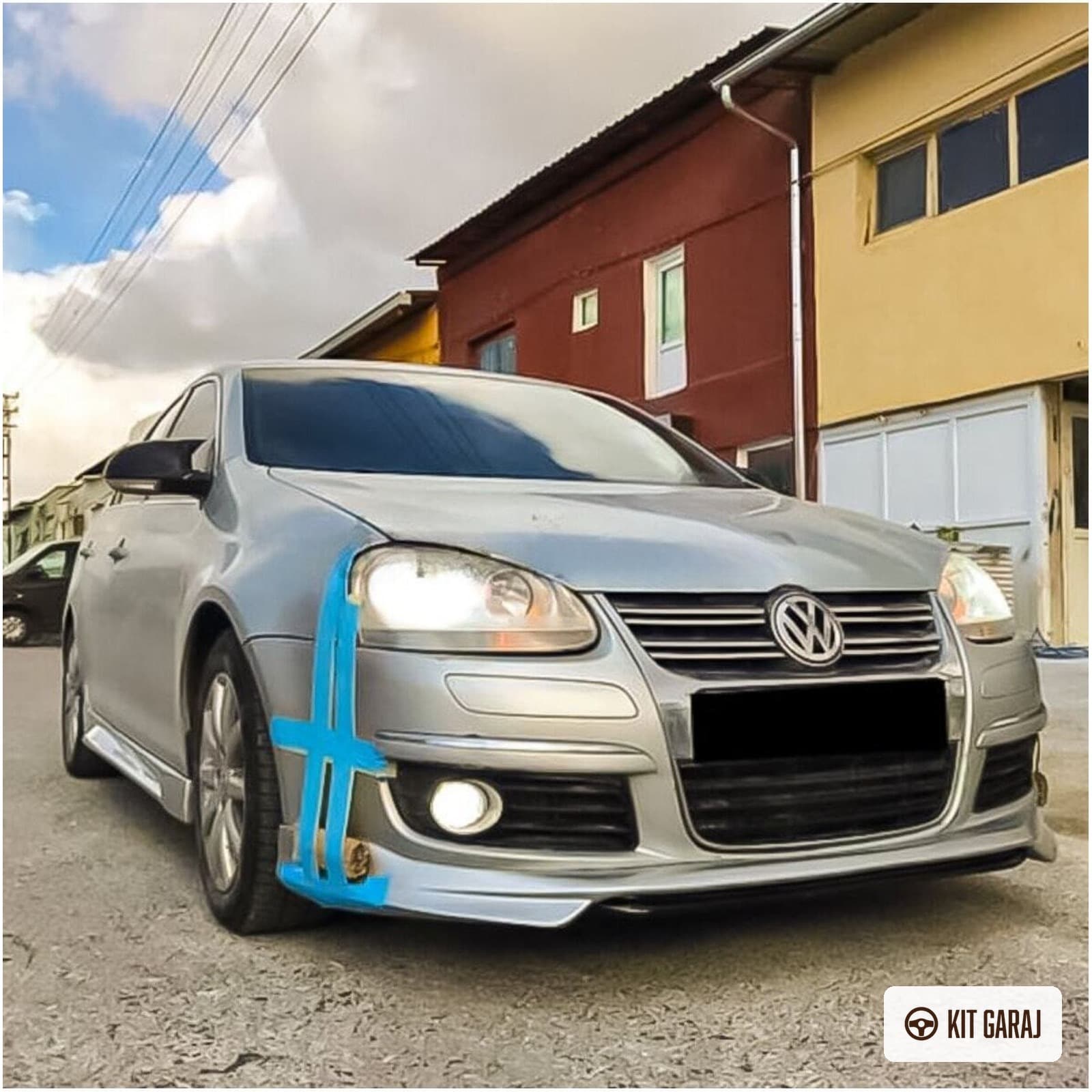 Volkswagen Jetta Mk5 2005-2010 Body Kit (Plastik) Boyasız