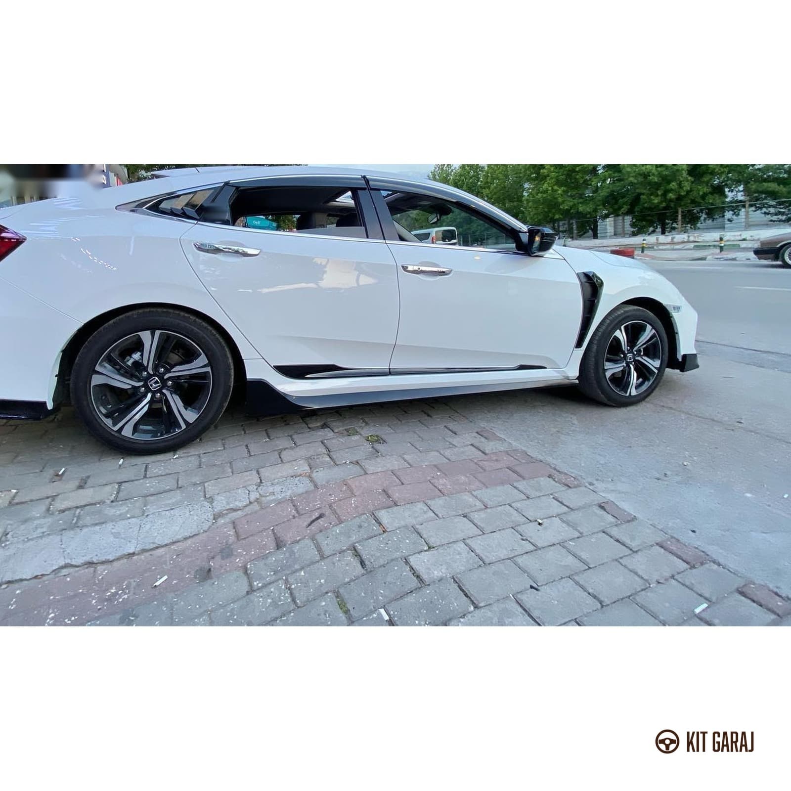 Honda Civic FC5 2016-2021 FC5 Marşpiyel (Plastik) Boyasız