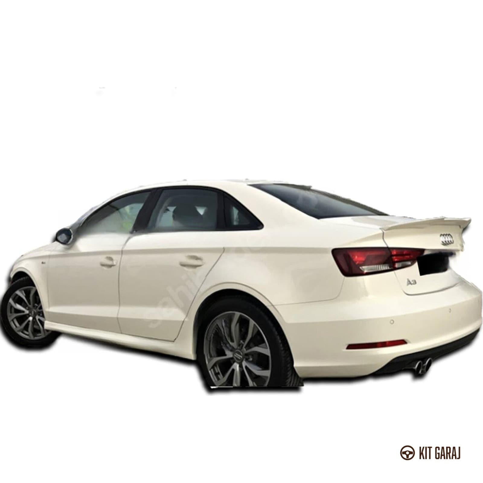 Audi A3 Sedan 2013-2020 8V Marşpiyel (Plastik) Boyasız