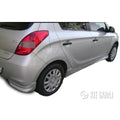 Hyundai I20 2009-2013 Arka Tampon Flapları (Plastik) Uyumlu