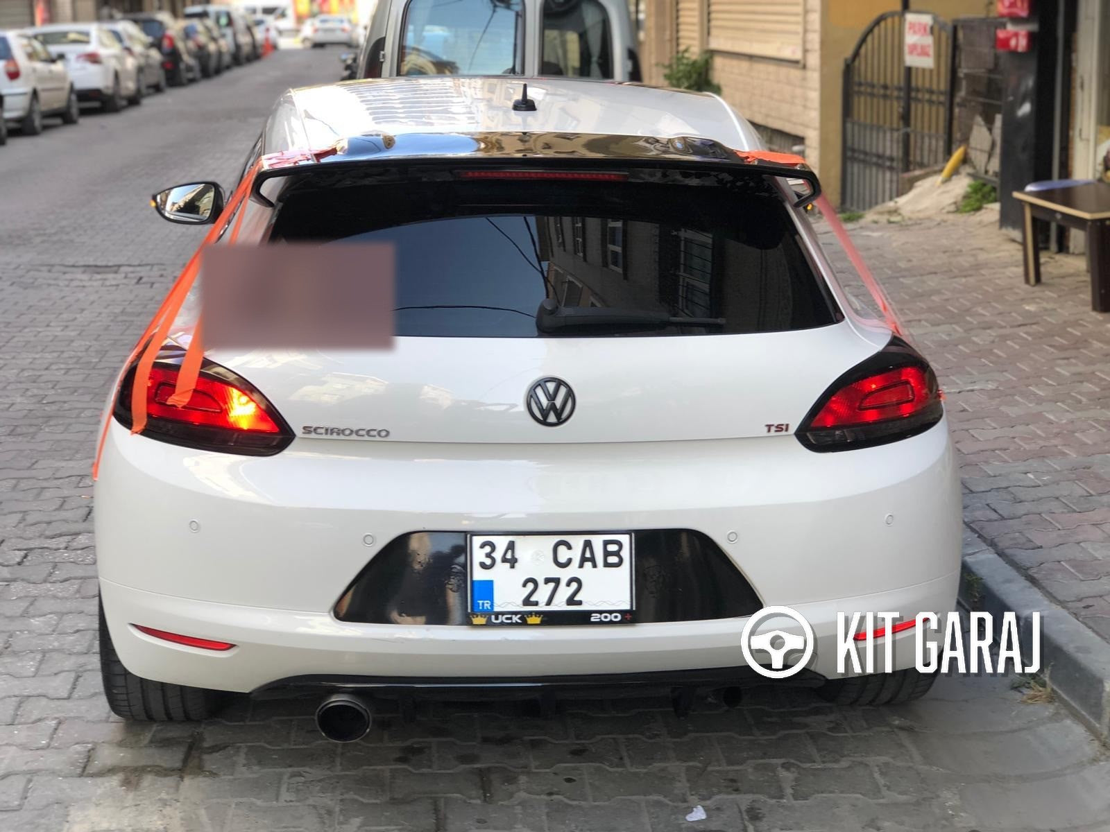Volkswagen Scirocco Makyajsız Tek Çıkış Plastik Difüzör