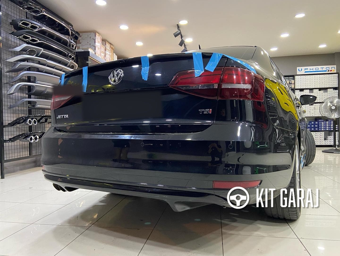 Volkswagen Jetta Glı Uyumlu Difüzör (Plastik) ️ Sportif & Dayanıklı Tasarım