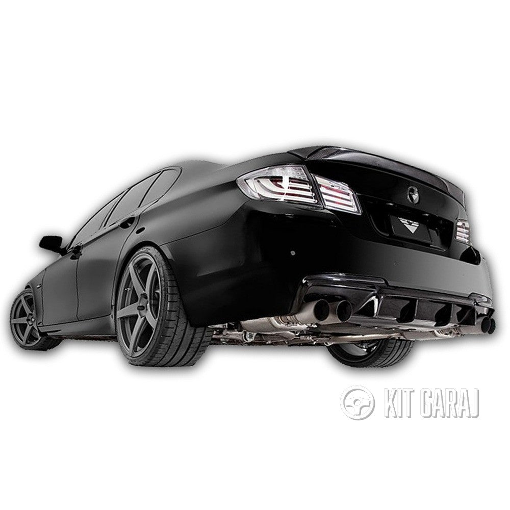 BMW F10 Uyumlu Vorsteiner Difüzör - Plastik - Parlak Siyah