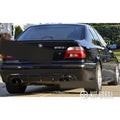 BMW 5.seri E39 1998-2004 Plastik Boyasız M5 Çift Çıkış Difüzör