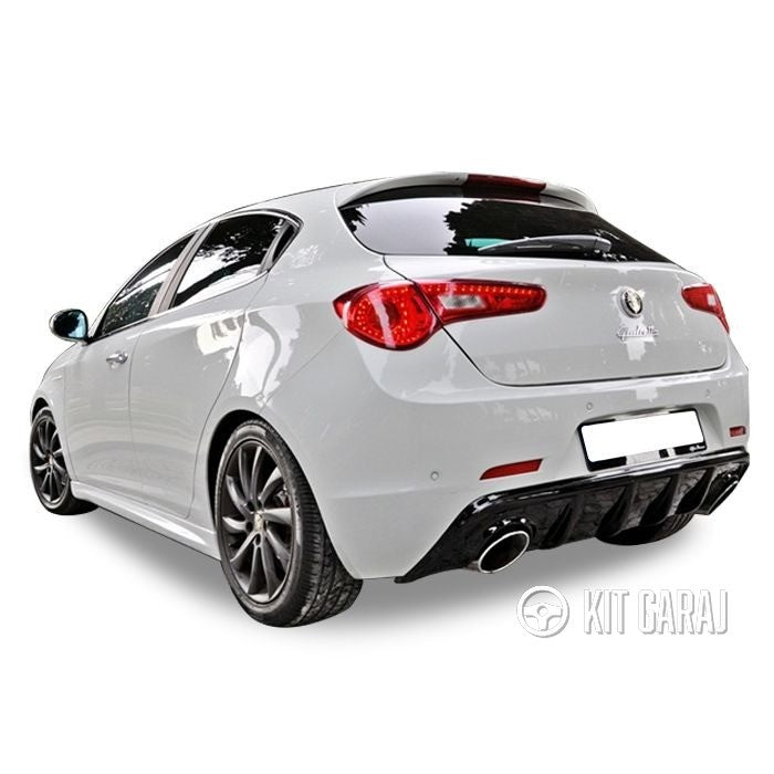 Alfa Romeo Romeo Giulietta 2010-2020 Parlak Siyah Plastik Soldan Çıkışlı Difüzör