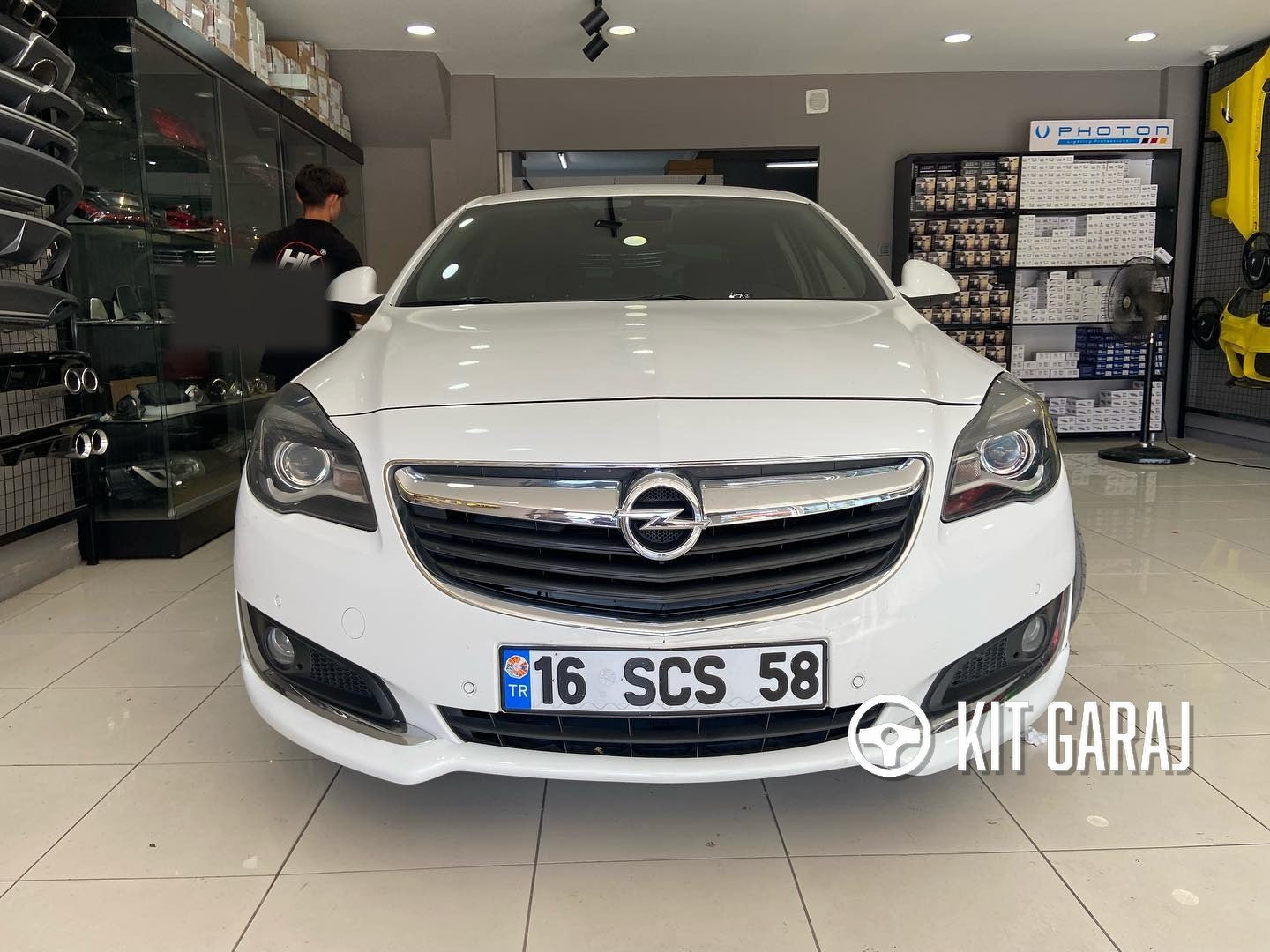 Opel Insignia Makyajlı Ön Ek (Plastik) Boyasız