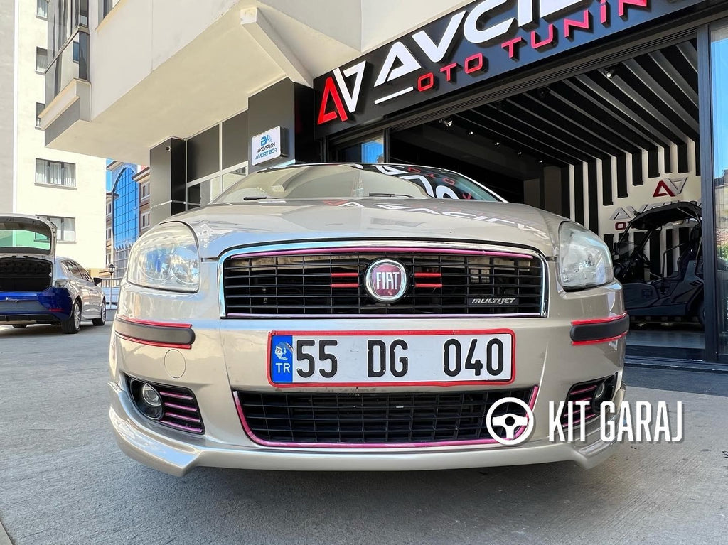 Fiat Linea 2007-2012 Makyajsız Kasa Uyumlu Boyasız Plastik Ön Ek