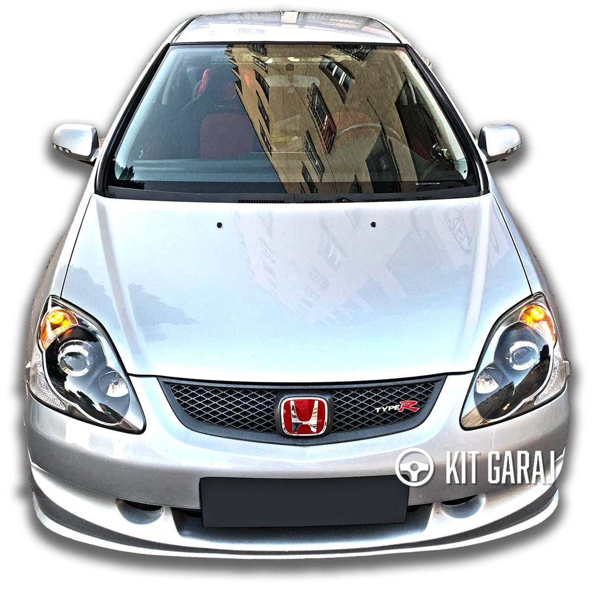 Honda Civic Ep2-Ep3 2004-2006 Makyajlı Kasaya Uyumlu Ön Ek (Boyasız Plastik)