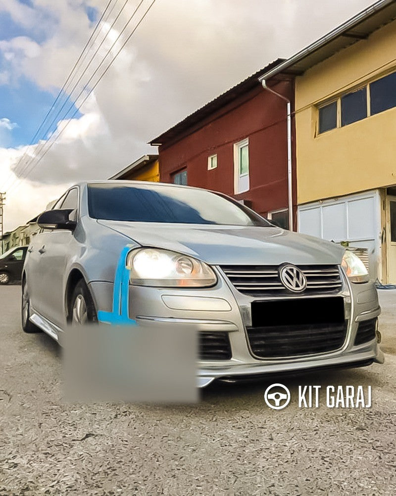Volkswagen Jetta Mk5 Uyumlu Ön Ek (Plastik)